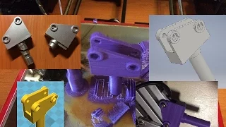 1. Как создать 3D модель и напечатать её на 3D принтере. От задумки до физического воплащения. ABS