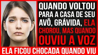 A Noiva Abandonada De Um Milionário Chega à Casa De Seu Falecido Avô, Mas Quando Ela Ouve Uma Voz...