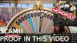 MONOPOLY LIVE IS RIGGED!!! PROOF IS IN THIS VIDEO!!! #shorts