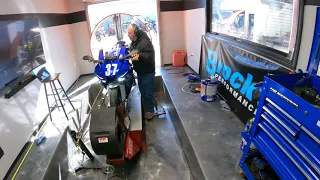 2021 Yamaha R1 on the Moore Mafia dyno