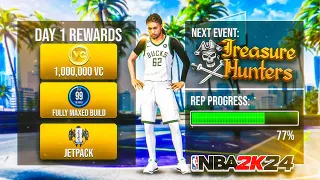 NBA 2K24 ARCADE EDITION NEW BUILD & BADGE SYSTEM + TATTOOS & ACCESSORIES TUTORIAL !