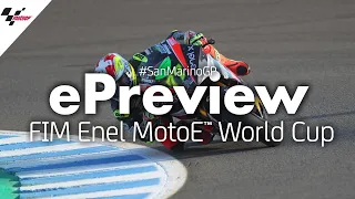 The ePreview of the FIM Enel #MotoE World Cup⚡️ at the #SanMarinoGP