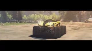 SPIN TIRES  KOENIGSEGG-ONE1 MONSTER TRUCK