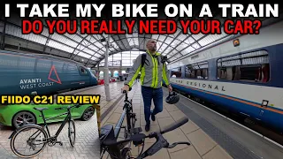 I Take My Bike On A Train | Fiido C21 | An Ideal Commuter?