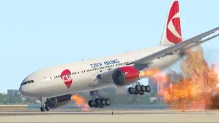 Most Horrible Emergency Landing Ever By Training Pilots | X-Plane 11