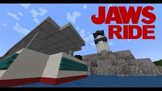 Jaws the Ride Minecraft Recreation (Island views)