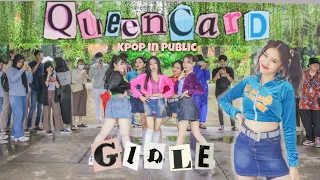 [KPOP IN PUBLIC] G-IDLE ((여자) 아이들) - QUEENCARD Dance Cover by QUEENBS from INDONESIA