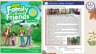 [NYSCHOOL] Page 102 & 103 - Family and Friends 3 - EXTENSIVE READING: Transport