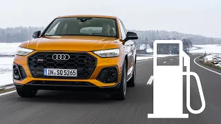 Audi SQ5 TDI Sportback: fuel consumption (economy) city (urban) highway autobahn mpg :: [1001cars]