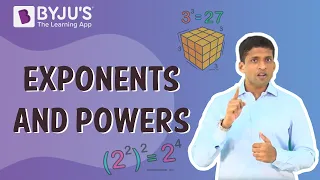 Exponents and Powers | Learn from BYJU'S