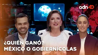 Así se dieron con todo en el Debate Presidencial, Sheinbaum solo defendió al Gobierno Federal