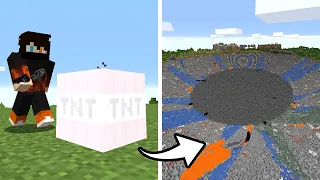 Leteszteltem 30+ Veszélyes TNT-t Minecraftban! 4.rész