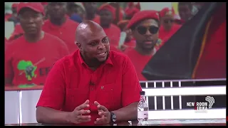 The EFF Deputy President Floyd Shivambu talks to NewzRoomAfrika on #NationalShutdown