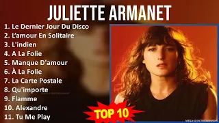 J u l i e t t e A r m a n e t MIX Grandes Exitos, Best Songs ~ 2010s Music ~ Top French Rock, Ad...