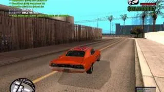 GTA SA - General Lee (Las Venturas Airport) Jump