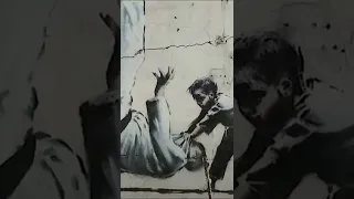 Graffiti by Banksy was stolen along with a piece of the wall