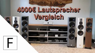 4000€ Lautsprecher Vergleich - Elac vs. Dali vs. JBL!