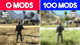 I INSTALLED *100 MODS* 😱 IN GTA 5 | IS THIS BETTER THAN GTA 6 ??