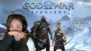 The ENDING | God of War Ragnarök First Playthrough - Part 20 - No Mercy Difficulty (PS5)