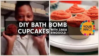 DIY Bath Bomb Cupcakes