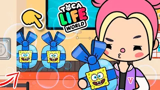 NEW SPONGEBOB FURNITURE PACK in Toca Life World 🧽🪸 Toca Boca Secrets and Hacks