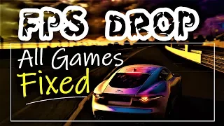 FPS Drop Fix Windows 10 / 8 / 7 | Advanced Settings for Smooth Graphics