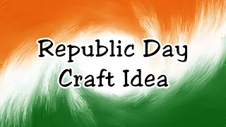 Republic day Craft idea - Easy | Tricolour Craft for School Competition #shorts