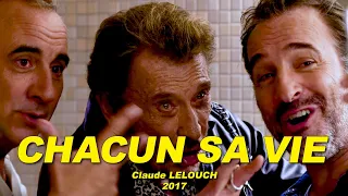 CHACUN SA VIE 2017 (Johnny HALLYDAY, Jean DUJARDIN, Antoine DULÉRY, Elsa ZYLBERSTEIN)