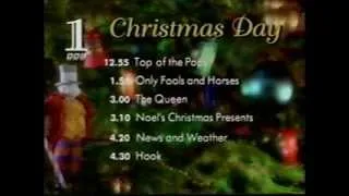 Christmas Day on BBC1 1995 afternoon line up