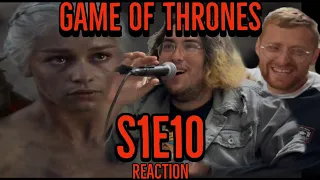 THE DRAGONS ARE HERE!! | Game of Thrones S1E10 | Fire and Blood | REACTION