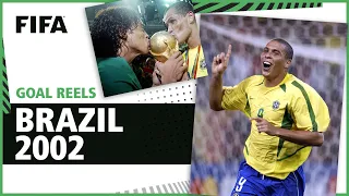 🇧🇷 All of Brazil's 2002 World Cup Goals | Ronaldo, Rivaldo, Ronaldinho & more!