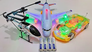 3D Lights Airbus A38O and 3.5 Channel Rc Helicopter, Airplane A38O, helicopter, remote control car