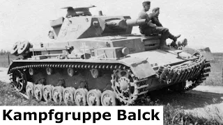 Kampfgruppe Balck - Vorstoß nach Frankreich 1940