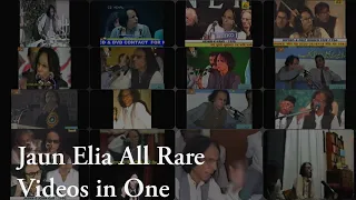 Jaun Elia All In One | Undekhe live Video jaun elia mushaira | non stop rare jaun elia videos | Ep-1