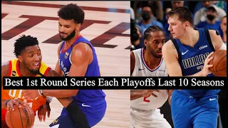 Ranking The Best NBA 1st Round Series Each Postseason Over The Last 10 Years