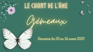 Gémeaux♊ 🌞Le printemps arrive ! Semaine du 20 au 26 mars 2023