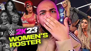 WWE 2K23 WOMEN'S ROSTER REVIEW