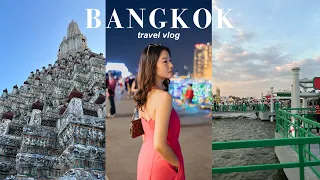 BANGKOK VLOG 🇹🇭🛍️ shopping at central embassy, food trip, wat arun temple, iconsiam | Reese Kaw