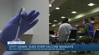 STITT ADMIN. SUES OVER VACCINE MANDATE