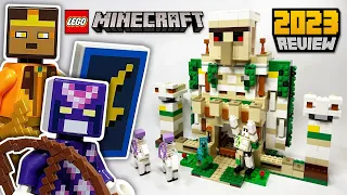LEGO Minecraft the Iron Golem Fortress (21250) - 2023 Set Review