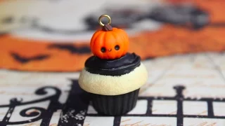 Kawaii Pumpkin Cupcake Tutorial ✿ PastelDaisy