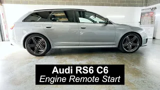 Audi RS6 C6  – Engine Remote Start | V10 Version | Dragon Car Alarms | Fareham Hampshire