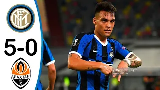 Inter vs Shakhtar Donetsk 5-0 extended Highlights & Goals 2020 HD