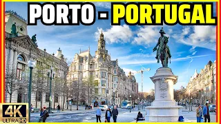 🔴The Charm of Downtown PORTO, Portugal