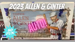 ** New! ** 2023 Topps Allen & Ginter Hobby Box ** Auto Pulled and Much More!! **