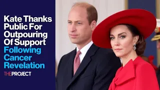 Kate Thanks Public For Outpouring Of Support Following Cancer Revelation