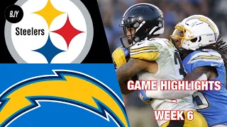 Chargers vs Steelers Week 6 Highlights | NFL 2019 (CRAZY ENDING)