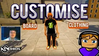 How to Customise Character & Board On Session Skate Game!! Tutorial