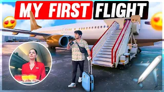 My First Flight India To Dubai 😍✈️ Dream Pura Hogya* 🥹