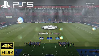 (PS5) FIFA 21 UEFA CHAMPIONS LEAGUE EXCLUSIVE GAMEPLAY 4K 60fps - ULTRA GRAPHICS PSG VS REAL MADRID